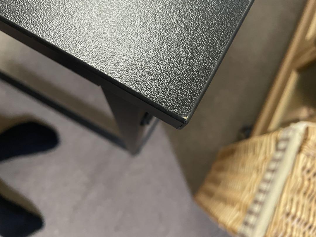 サンワダイレクト パソコンデスク 幅120×奥行60cm ブラック