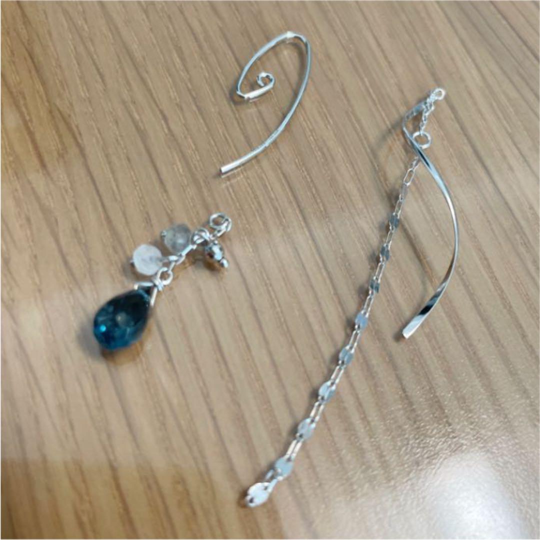 テイクアップ ホワイトゴールド ブルートパーズピアス Suuryou ha Ta - ピアス - scuffy.org テイクアップ ホワイトゴールド ブルートパーズピアス Suuryou ha Ta - ピアス - scuffy.org