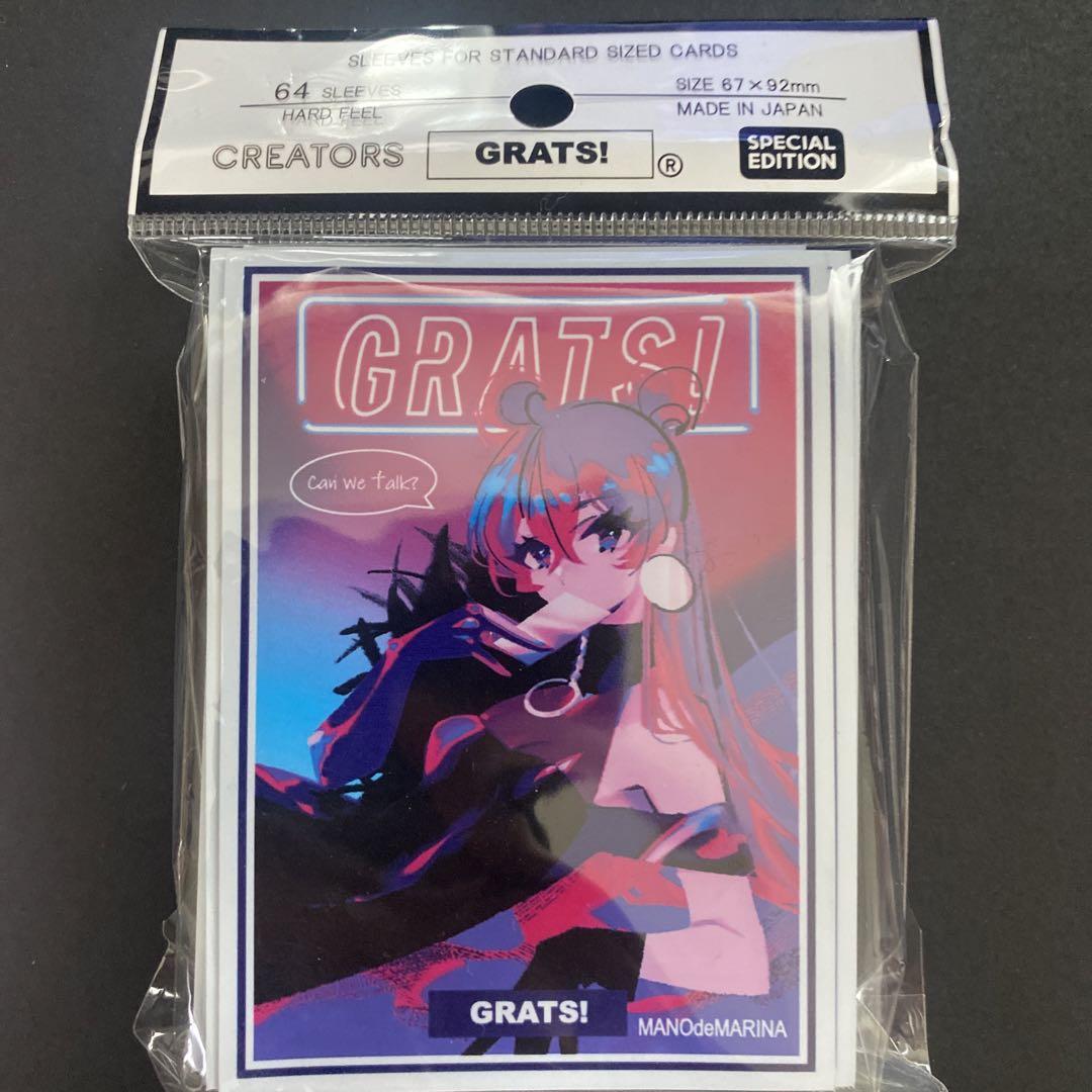 GRATS! グラッツ スリーブ Can We Talk まのでまりな 未開封品
