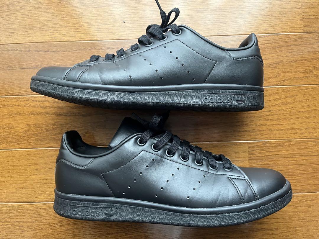 【美品】adidas スタンスミス / STAN SMITH オールブラック