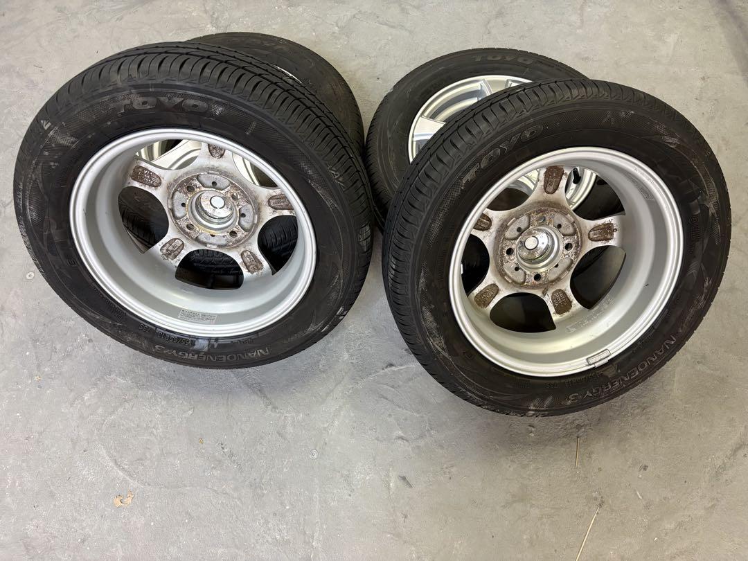kyonta8118 軽四用13インチアルミ155/65R13 4本セット