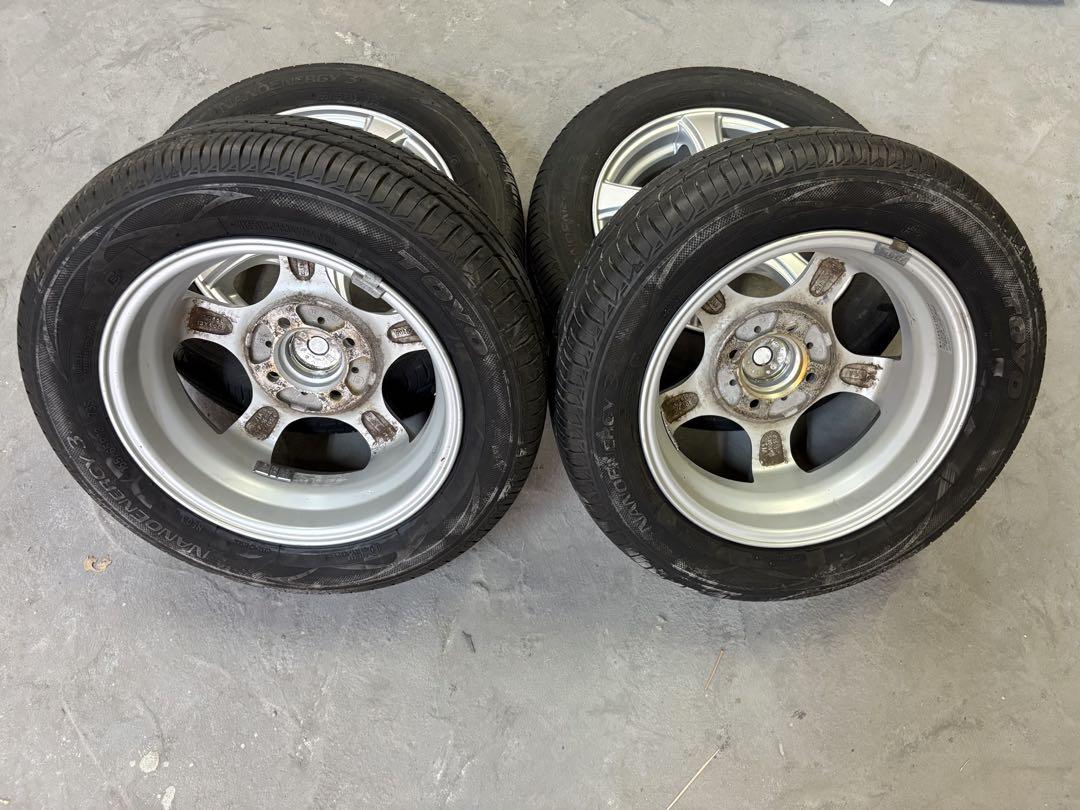 kyonta8118 軽四用13インチアルミ155/65R13 4本セット