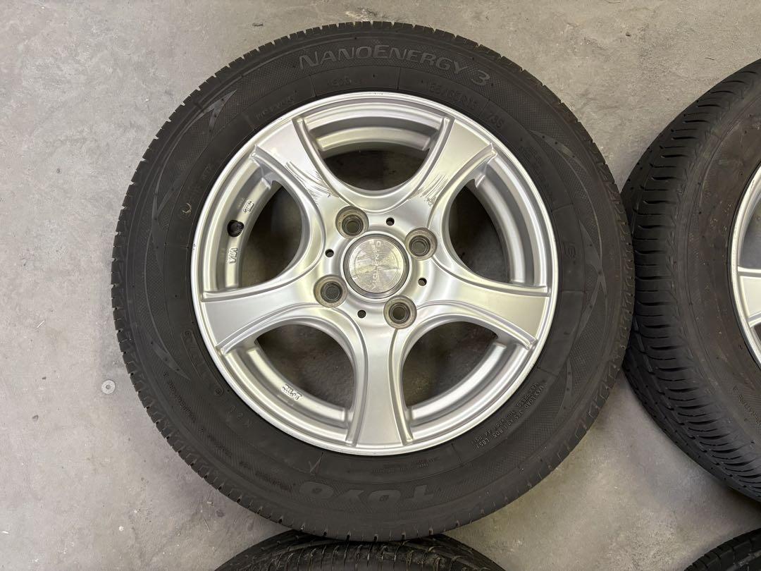 kyonta8118 軽四用13インチアルミ155/65R13 4本セット