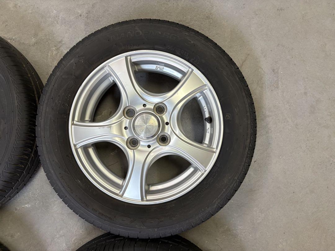 kyonta8118 軽四用13インチアルミ155/65R13 4本セット