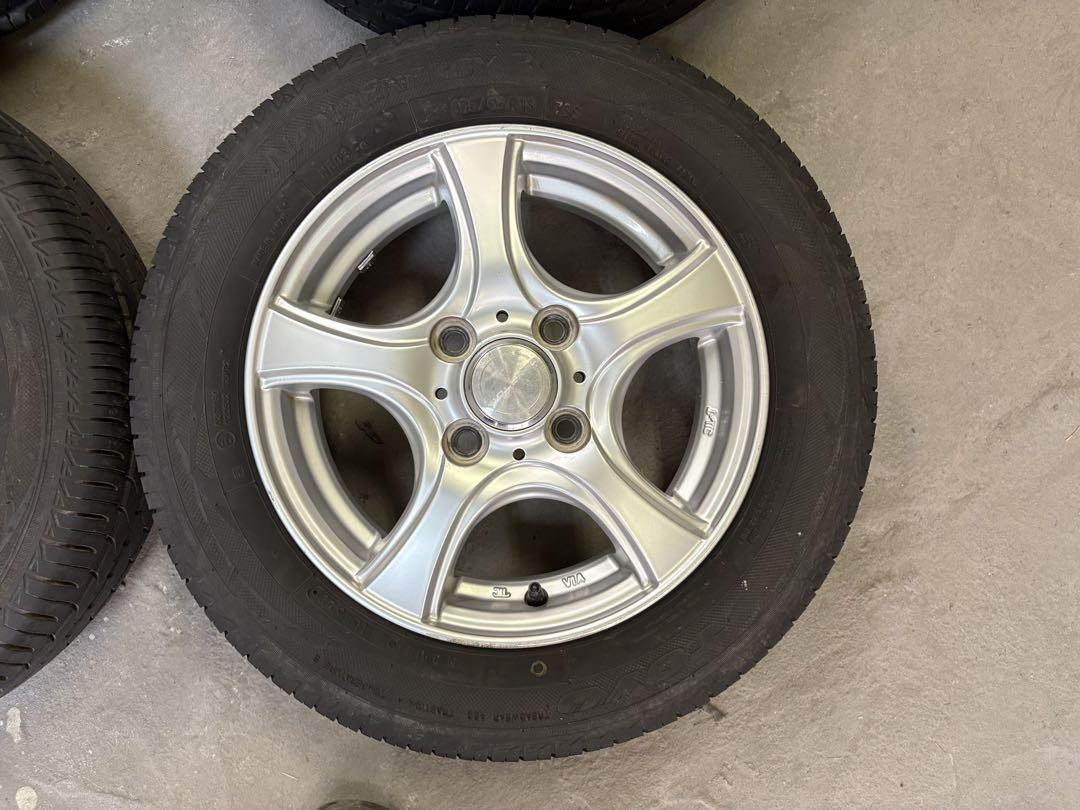 kyonta8118 軽四用13インチアルミ155/65R13 4本セット