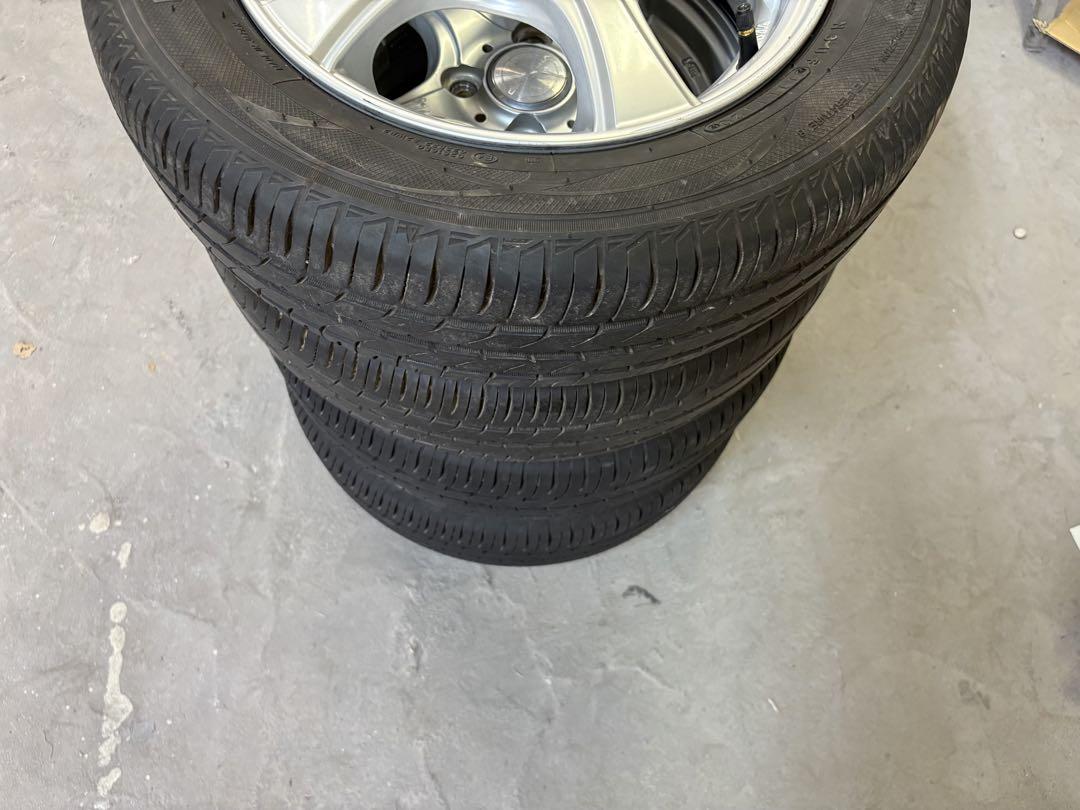 kyonta8118 軽四用13インチアルミ155/65R13 4本セット