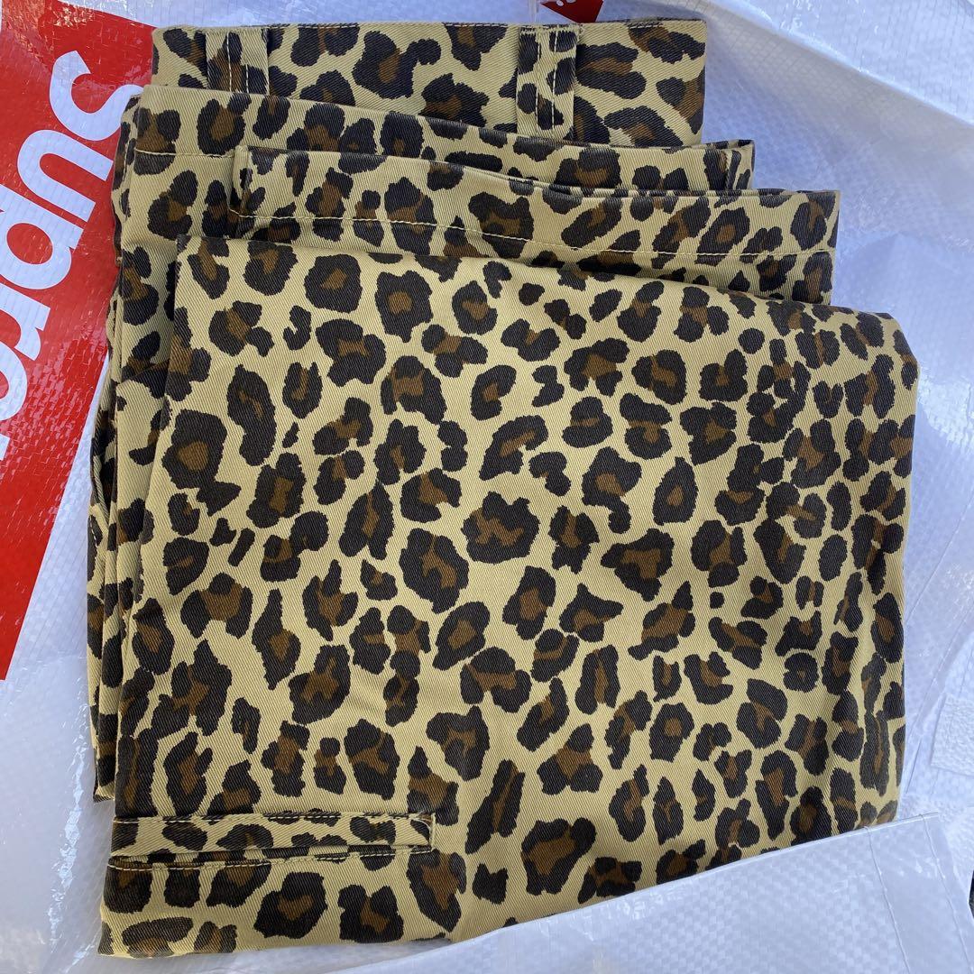 パンツ Supreme x Toy Machine Work Pant Leopard
