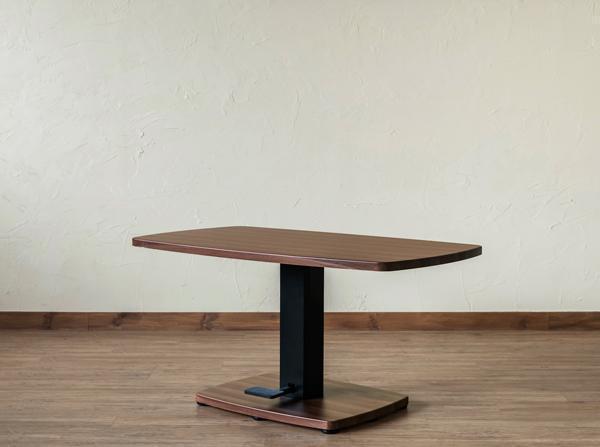 新作人気 昇降式 ダイニングテーブル ウォルナット - センターテーブル