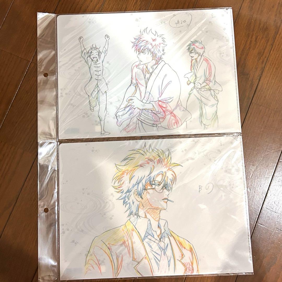 銀魂 原画 クリアファイル セット まとめ売り