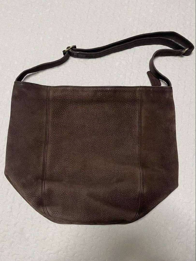 COACH オールドコーチ トートバッグ ブラウン　焦茶色　ヴィンテージ
