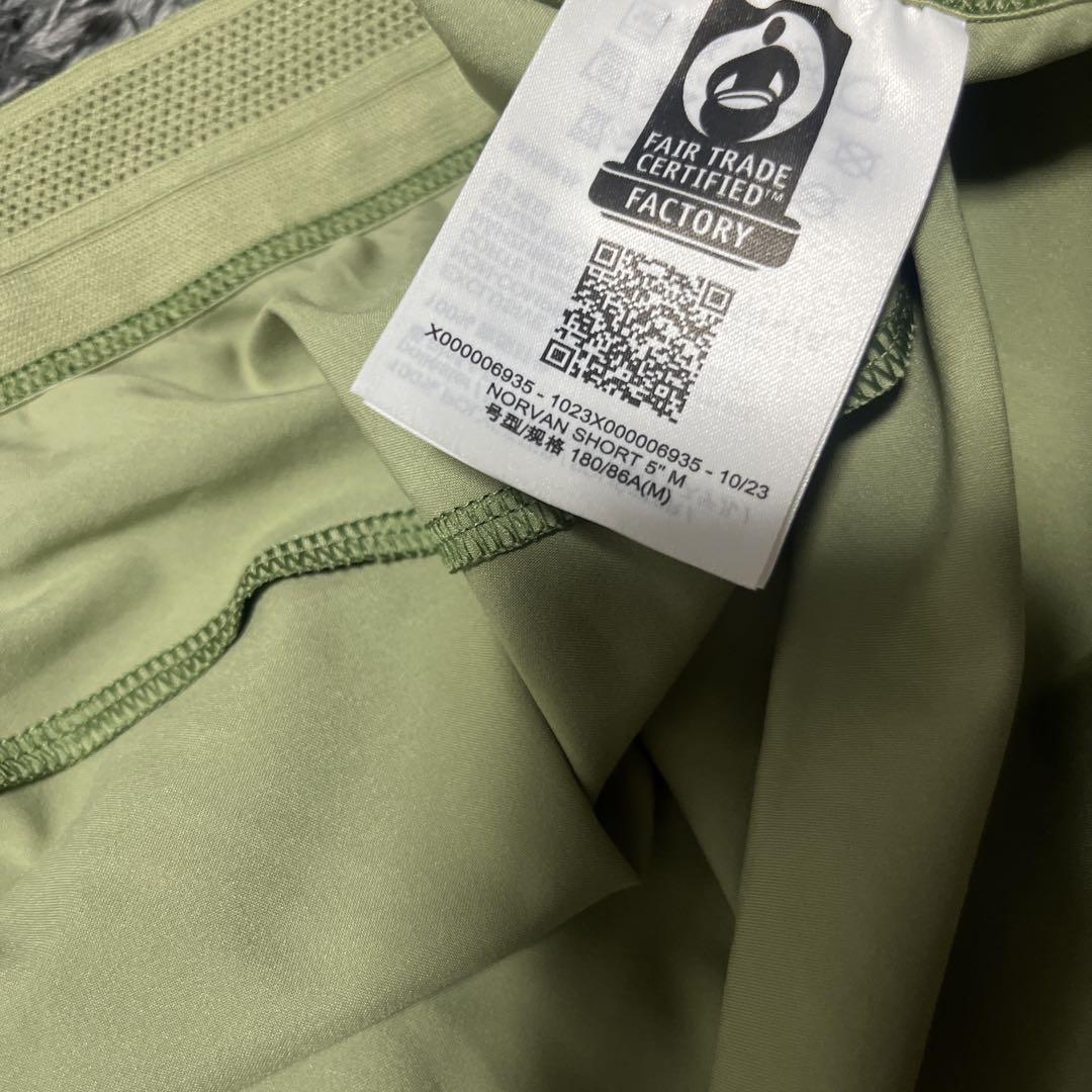 ARC'TERYX ライトグリーン NORVAN 5インチ