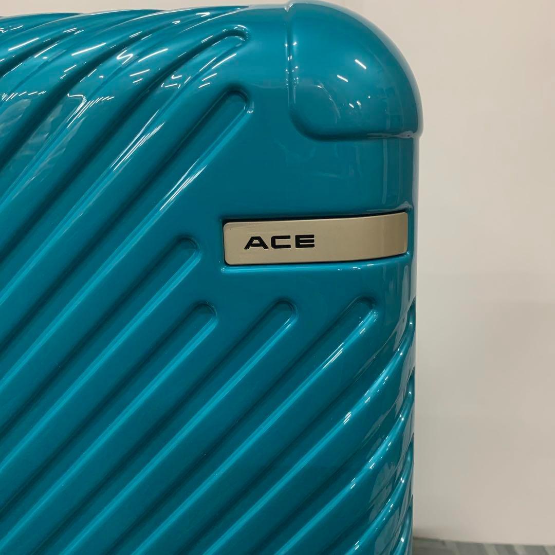 【展示品】 ACE キャリーケース Lサイズ ピーコックグリーン 画像6