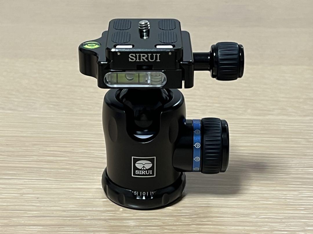 少し難有り SIRUIシルイ K-10X ボール雲台 TY-50X プレート付き