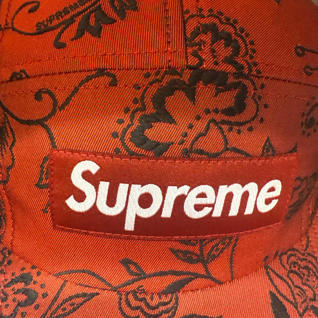 Supreme Floral Jacquard Camp Cap Supreme Floral Jacquard Camp Cap