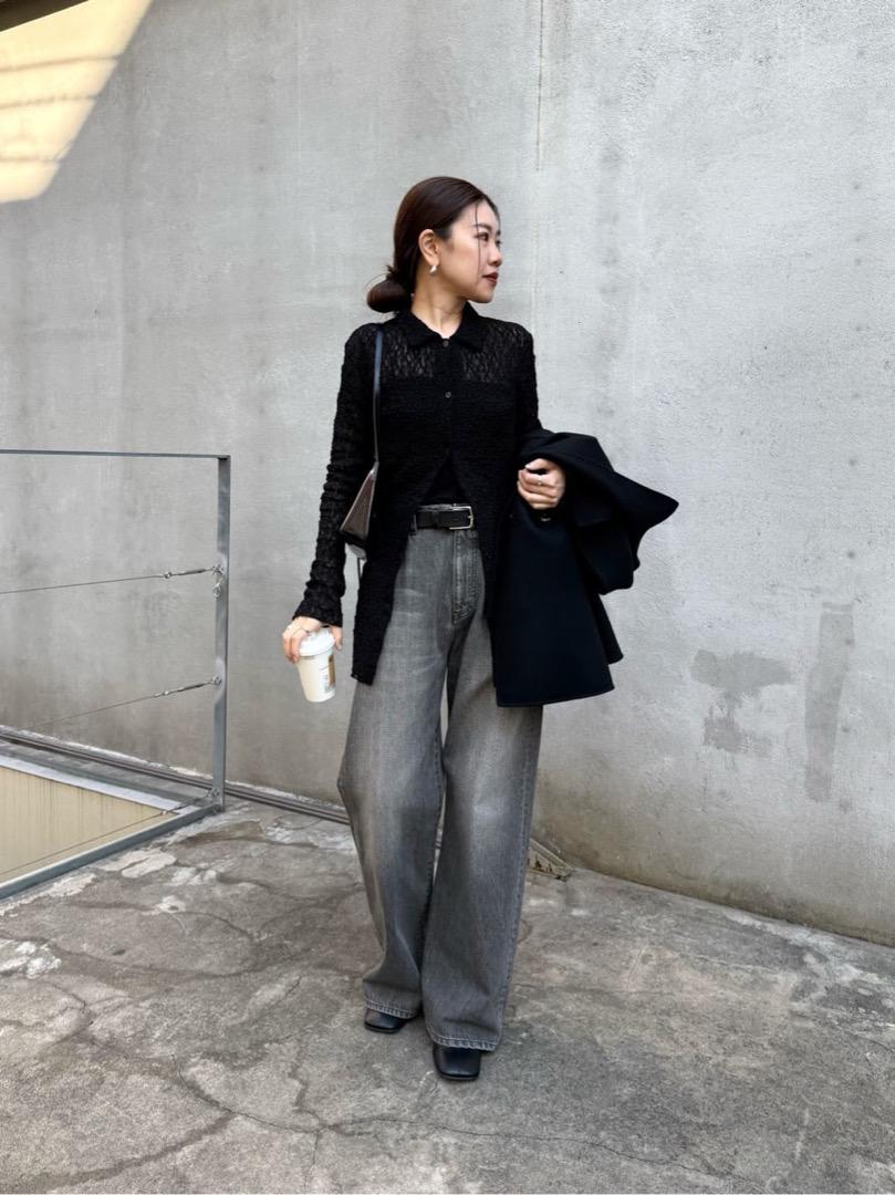 【Whim Gazette】【THE PAUSE】ストレッチレースシャツ