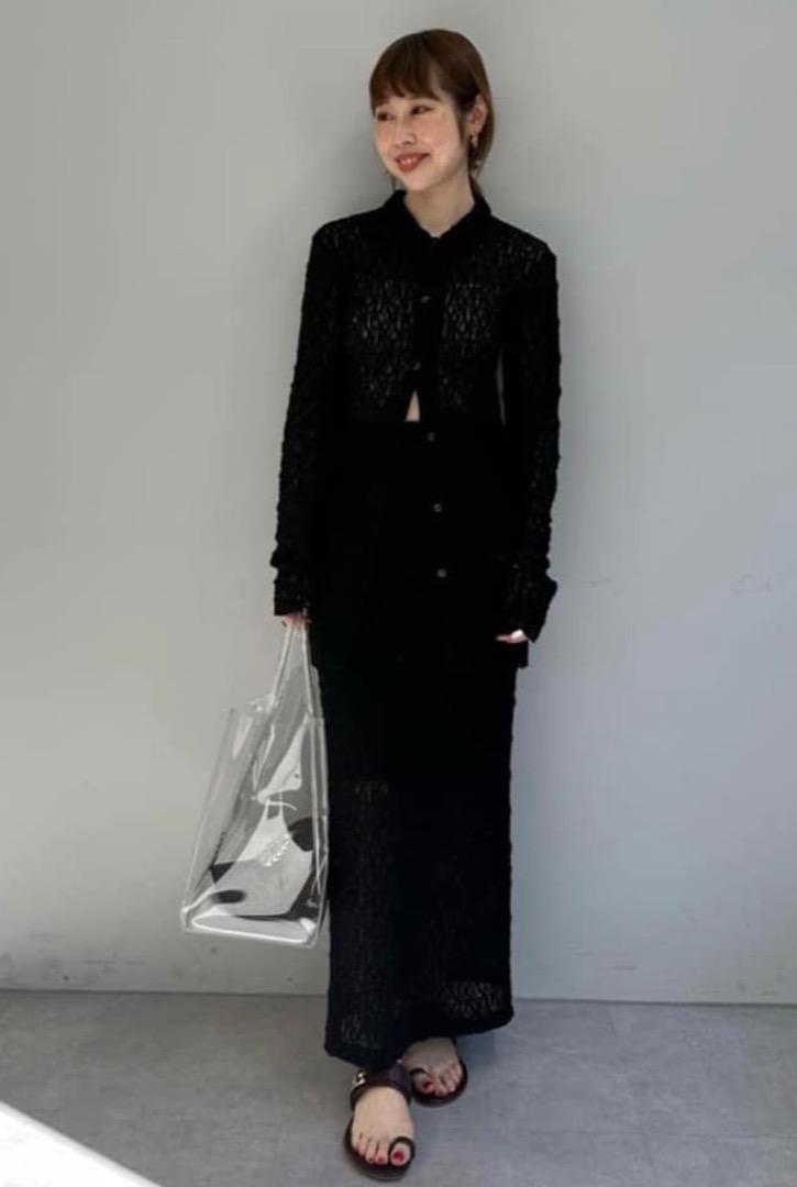 【Whim Gazette】【THE PAUSE】ストレッチレースシャツ