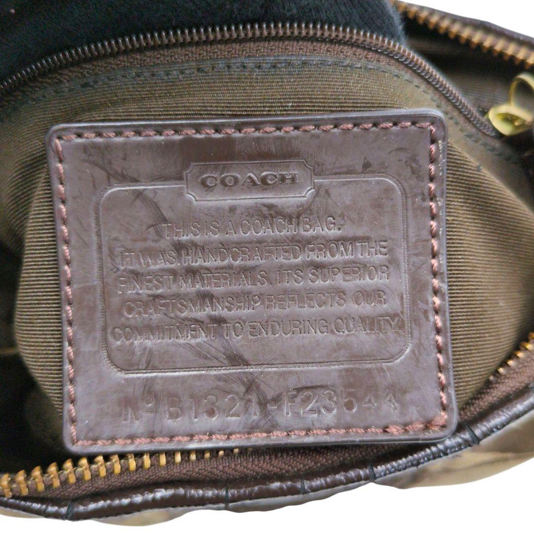 COACH アクセサリーポーチ ハンドバッグ シグネチャー コーチ