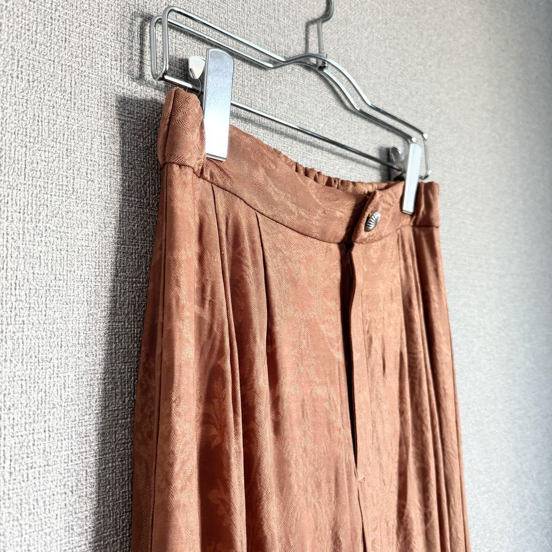 【ameri】MEDI ELASTIC JACQUARD PANTS