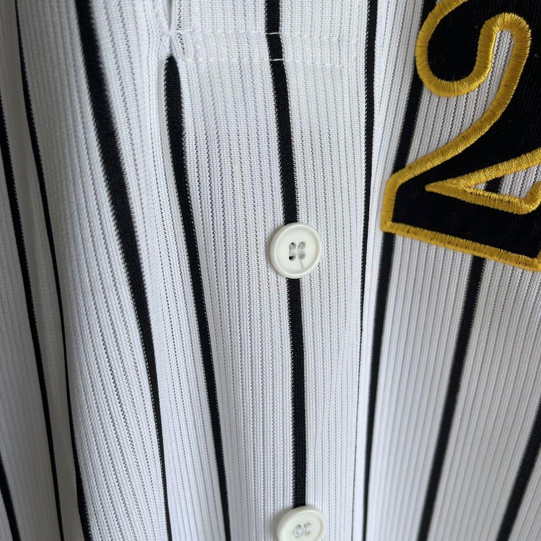 阪神タイガース 現監督 藤川球児 22 レプリカユニフォーム ベースボールシャツ
