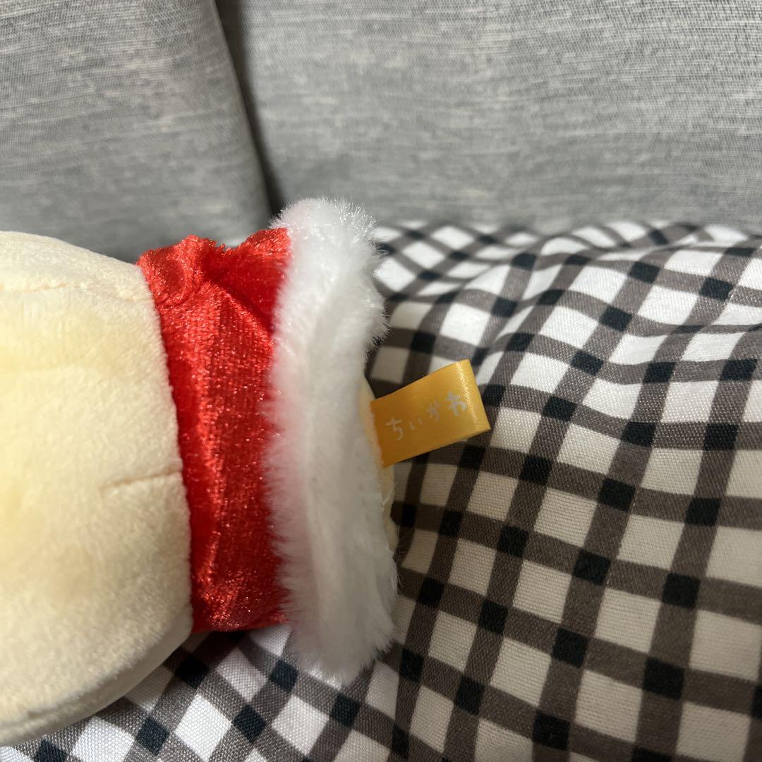 お顔厳選 ちいかわ クリスマス サンタさんだ！持ちます うさぎ タグ無し