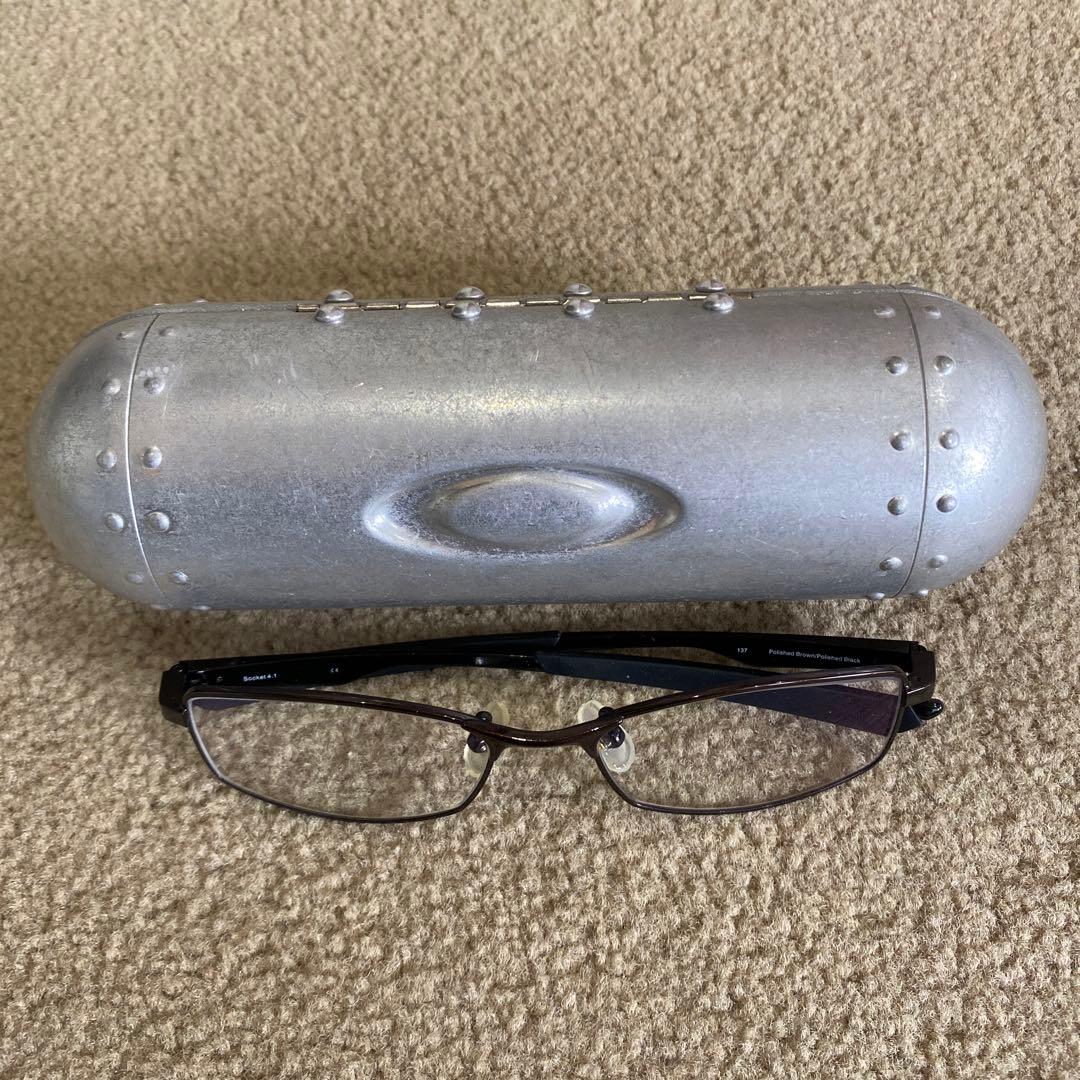 お買い得モデル オークリー メガネフレーム 極美品 サングラス/メガネ