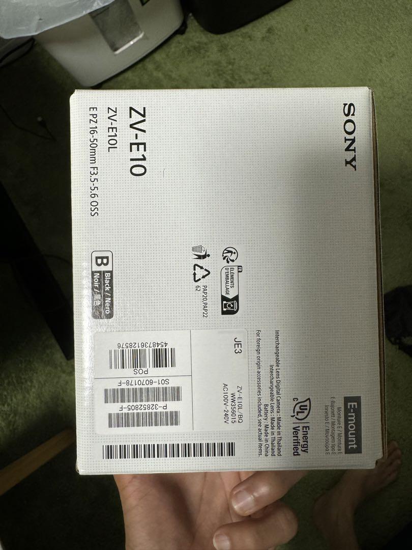 Sony ZV-E10 カメラ本体（レンズなし）
