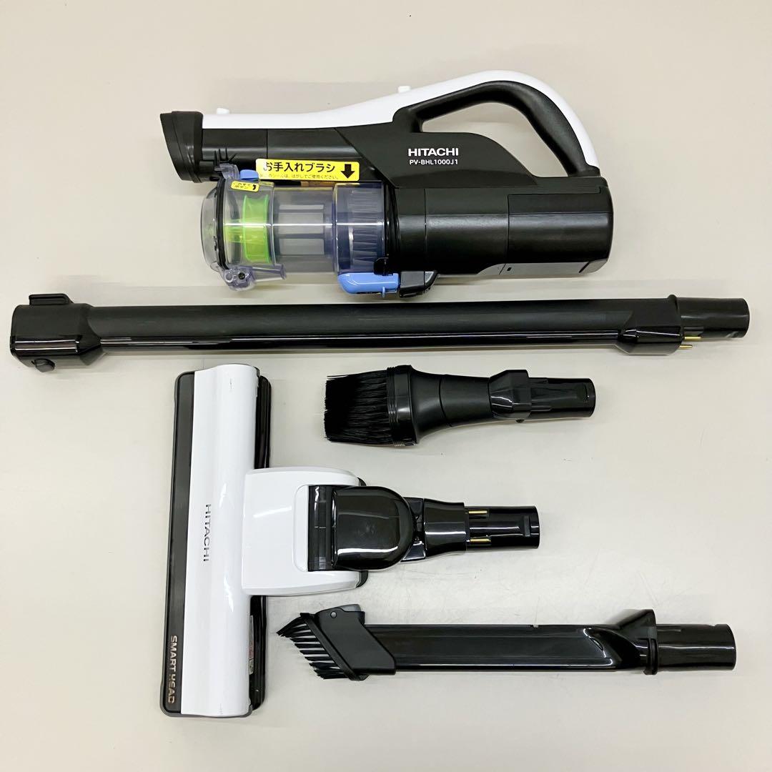 HITACHI PV-BHL1000J1 ラクかる 掃除機 ホワイト スタンド付