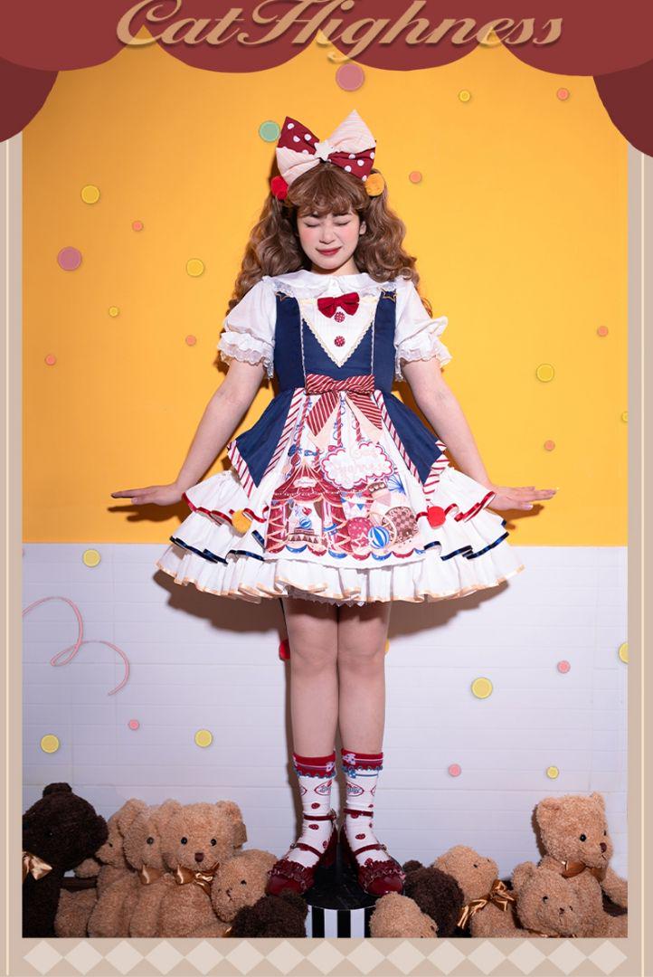 星系　2カラー かわいい　ワンピース ゴスロリ 衣装　ドレスlolita