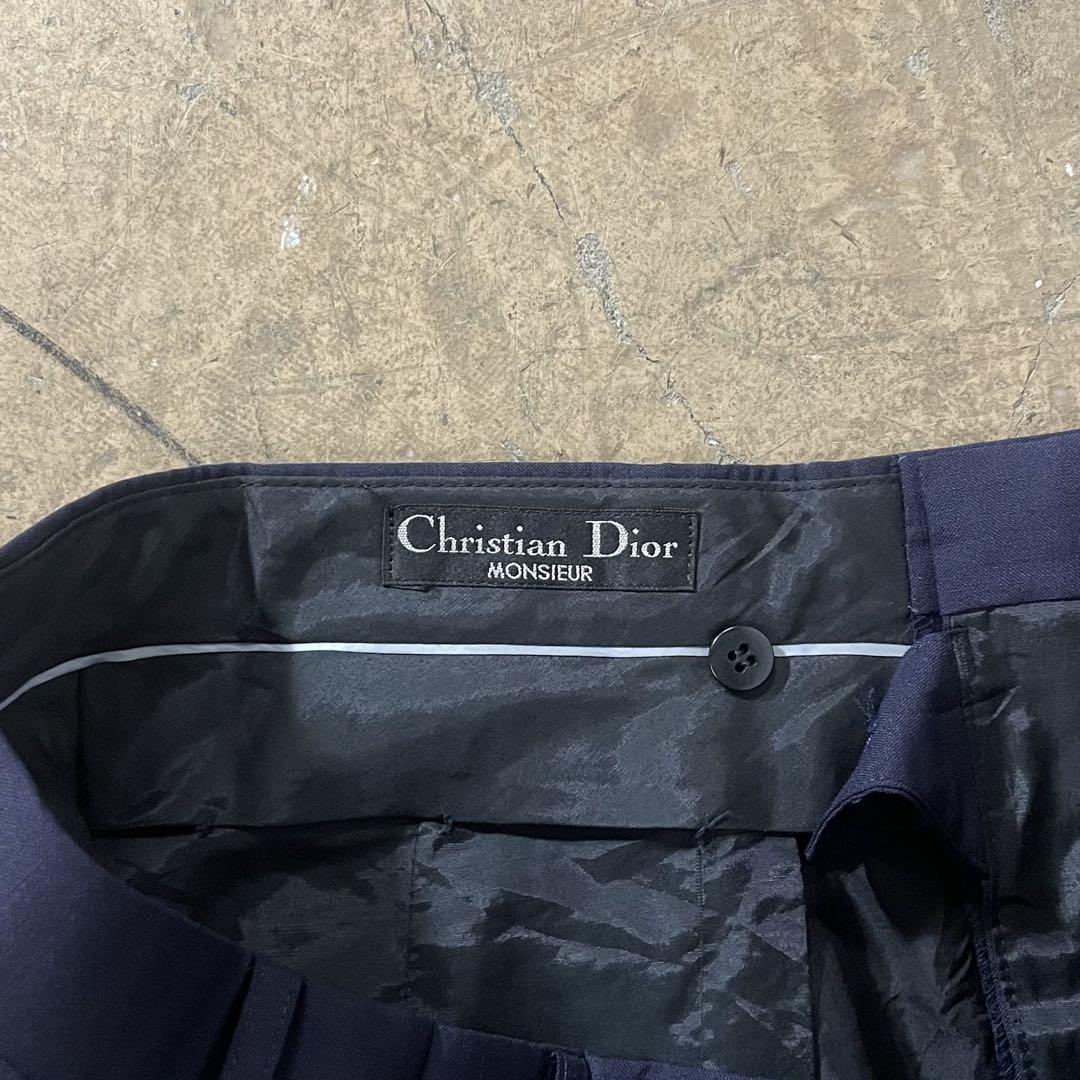 90s ChristianDior MONSIEUR 2tuckウールスラックス
