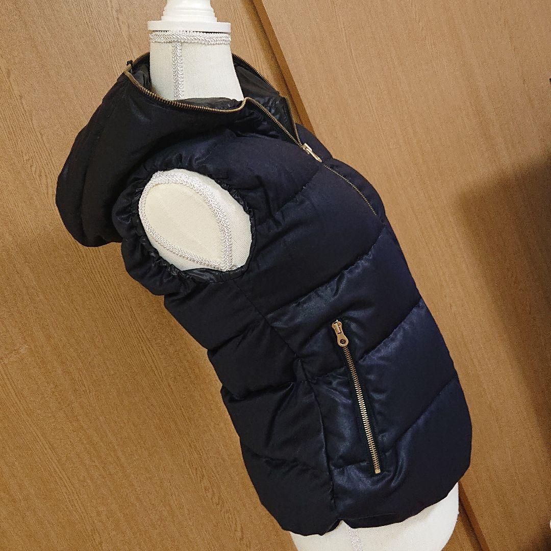 DUVETICA デュベティカ ダウンベスト wool 黒タグ 40 公式通販安い DUVETICAベストダウン40黒 ダウンジャケット