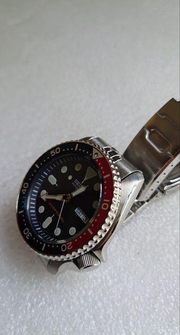 セイコーダイバースキューバ200m SKX007 自動巻き腕時計