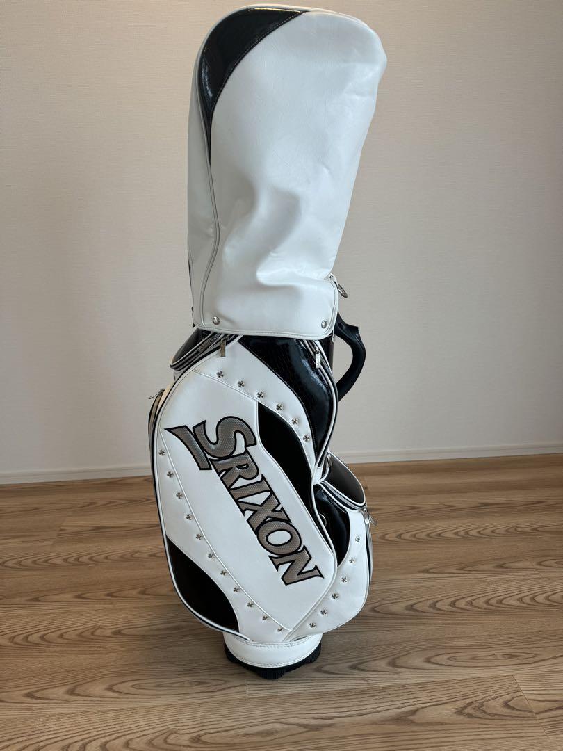SRIXONスリクソン限定クロコダイル調キャディーバッグホワイト SRIXONスリクソン限定クロコダイル調キャディーバッグホワイト