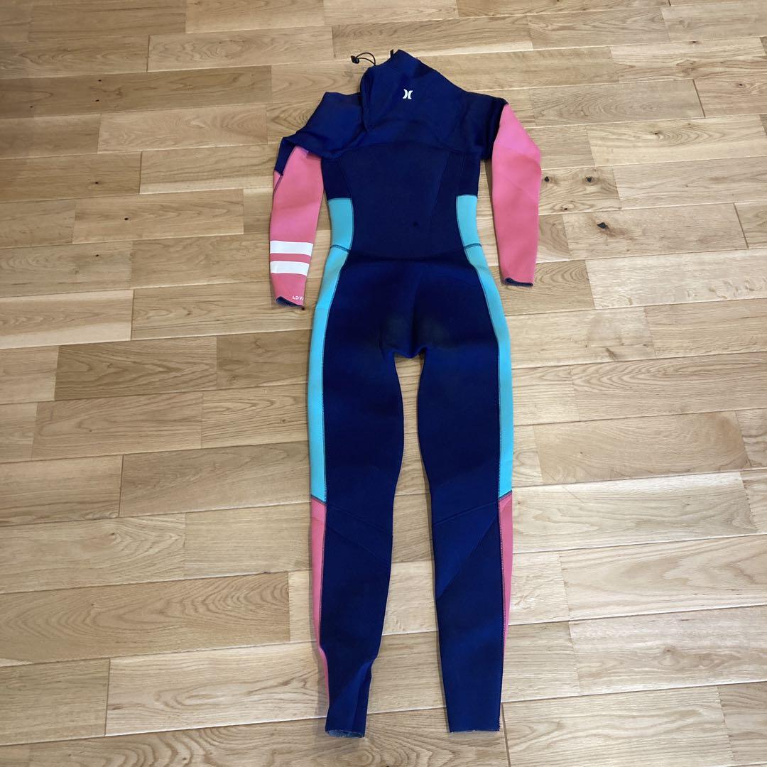 Hurley ADVANT フルスーツ 3/2 ネイビー ピンクサイズ8