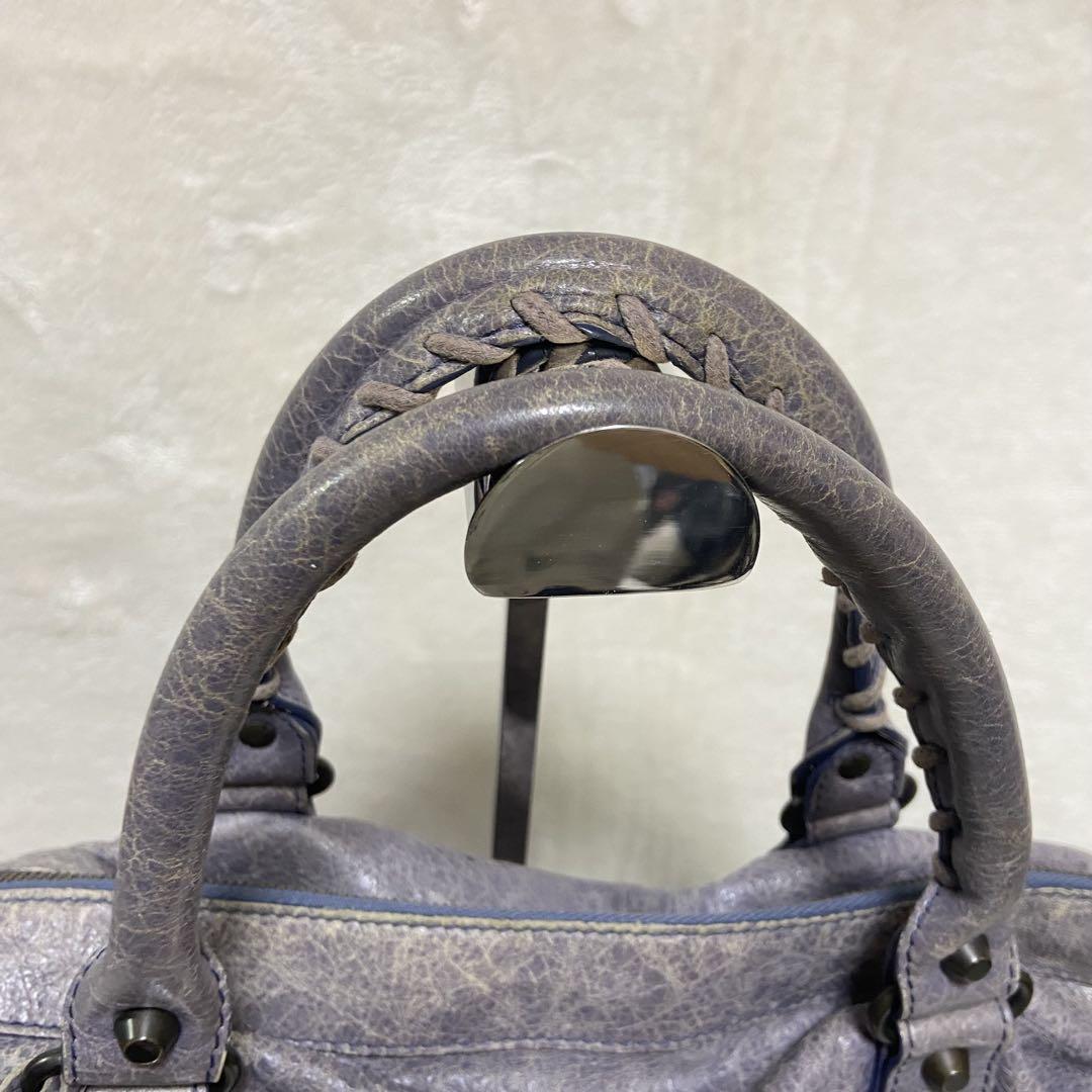 半額 福袋の通販 希少 正規品 ヴィンテージ 2way レザー ツィギー バレンシアガ バッグ