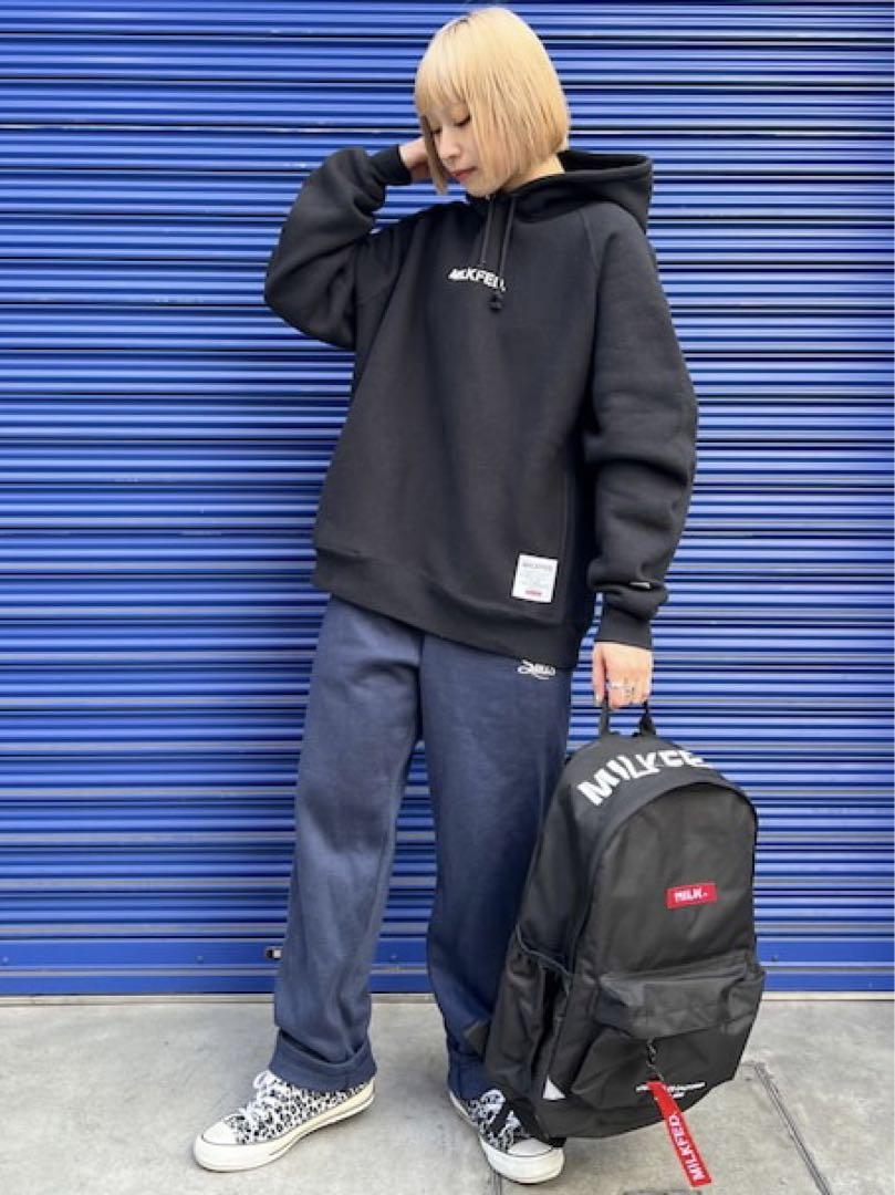 【新品】ミルクフェド × チャンピオンコラボパーカー スウェット フーディー