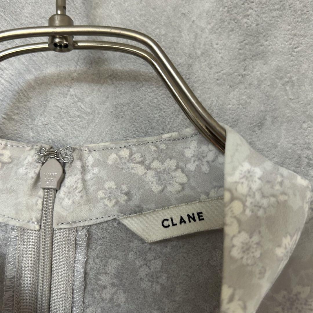 ワールド オンラインストア クラネ 美品 CLANE トップス ブラウス 長袖 花柄 のっち Perfume トップス
