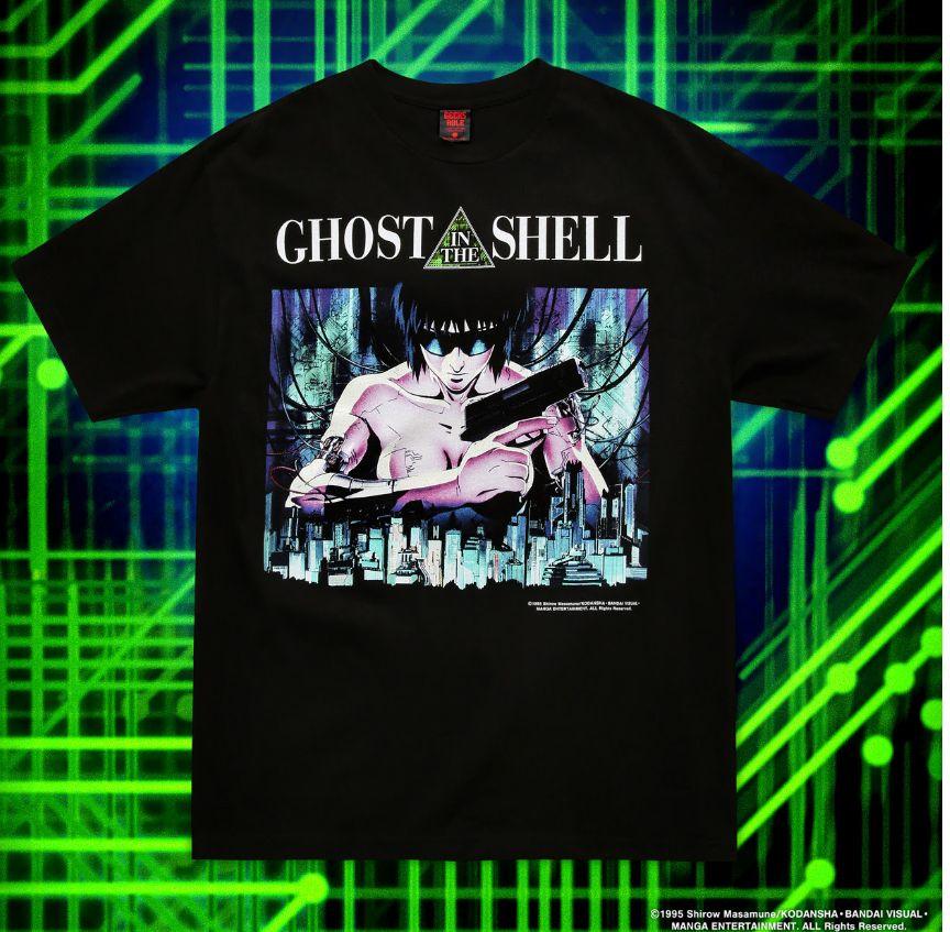 Geeks Rule 攻殻機動隊Tシャツ Motoko Lサイズ 画像1