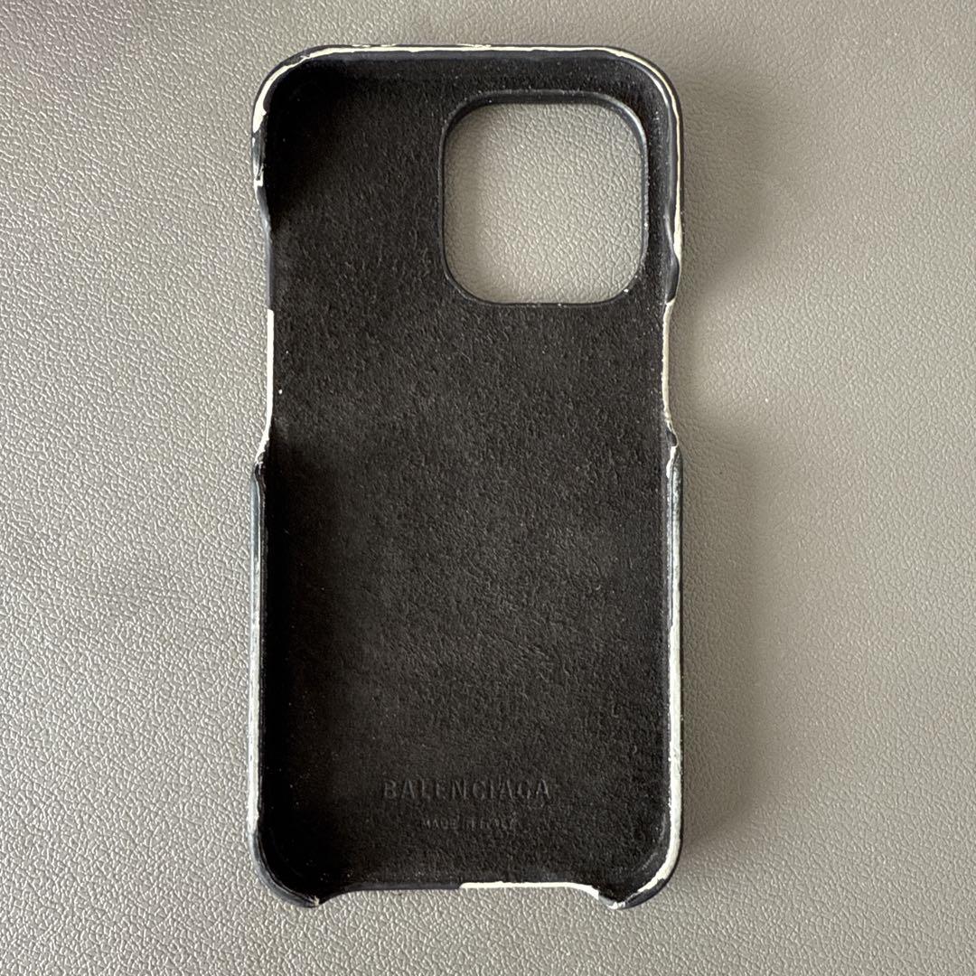 『1年保証』 希少品】Balenciaga グラフィティ iPhone13pro用ケース iPhoneアクセサリー