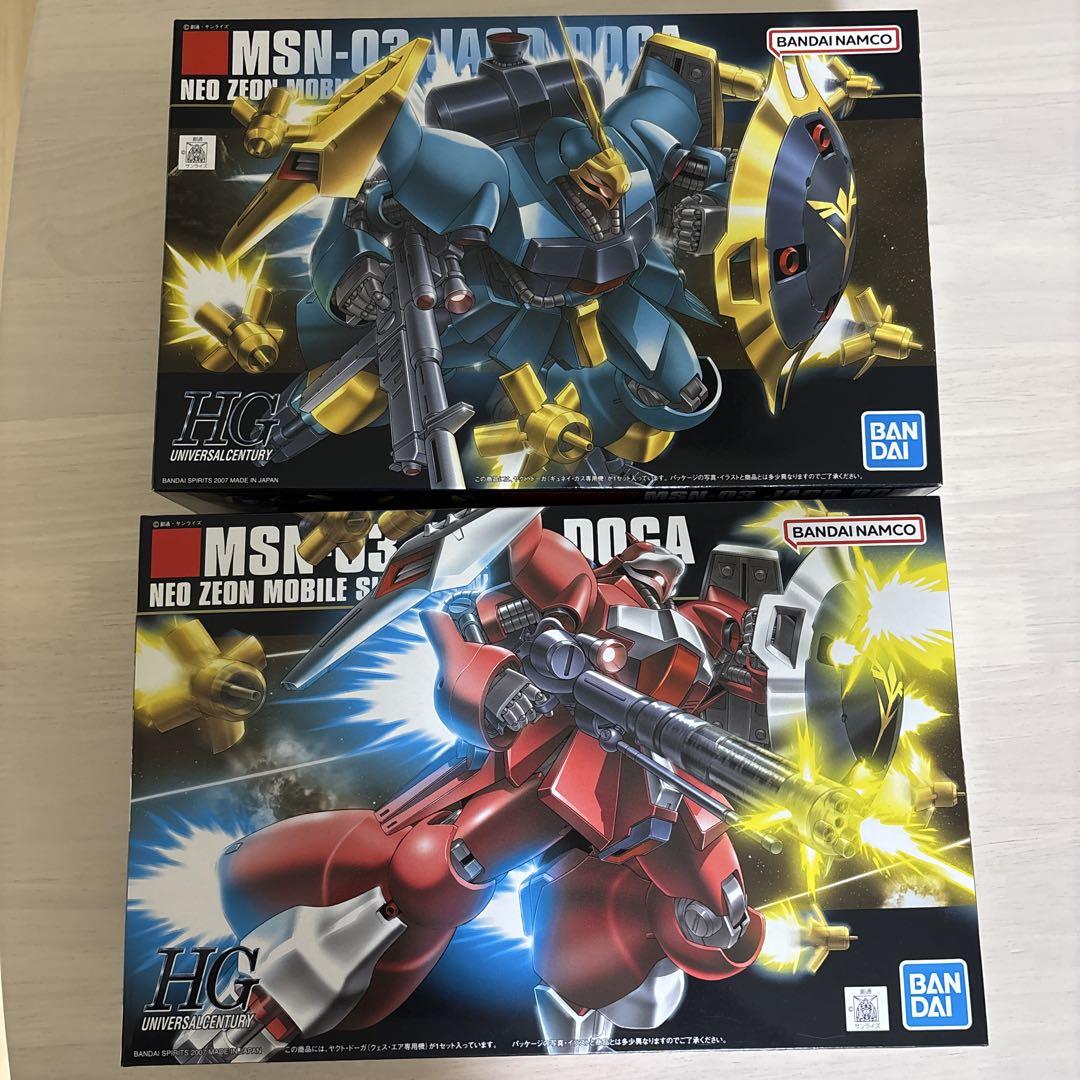 バンダイ HGUC-083 1/144 MSN-03 ヤクト・ドーガ(ギュネイ・ガス