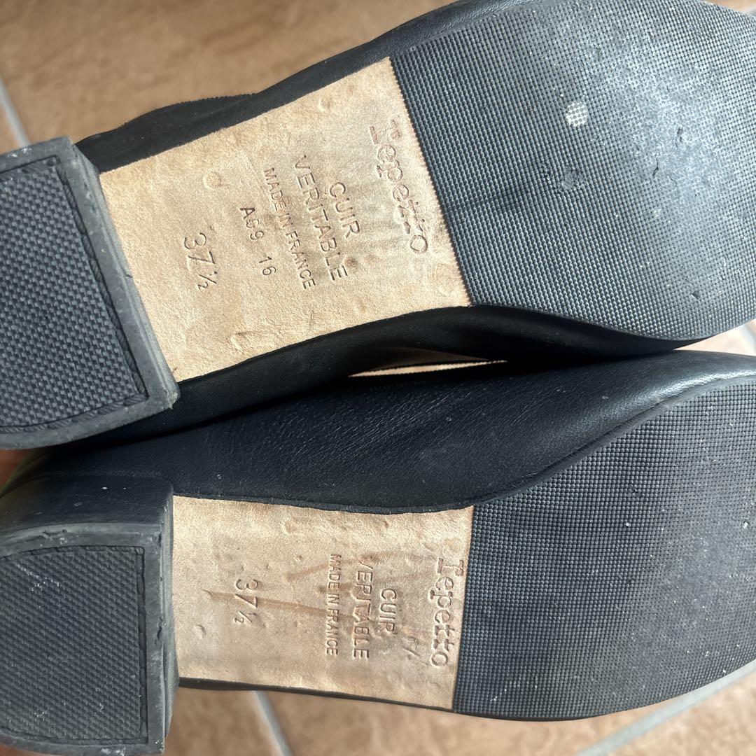 Repetto ブラック バレエシューズ　カミーユ