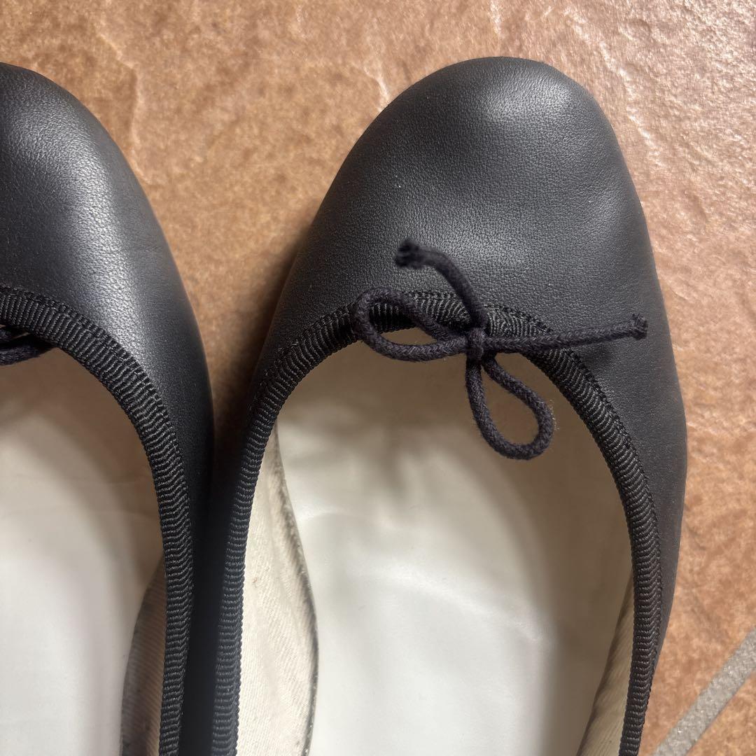 Repetto ブラック バレエシューズ　カミーユ