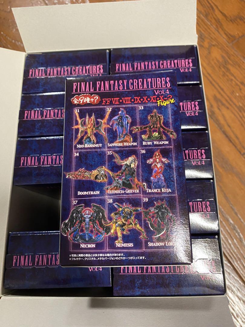 FFクリーチャーズ vol.4 新品未開封BOX FFクリーチャーズ vol.4 新品未開封BOX - メルカリ