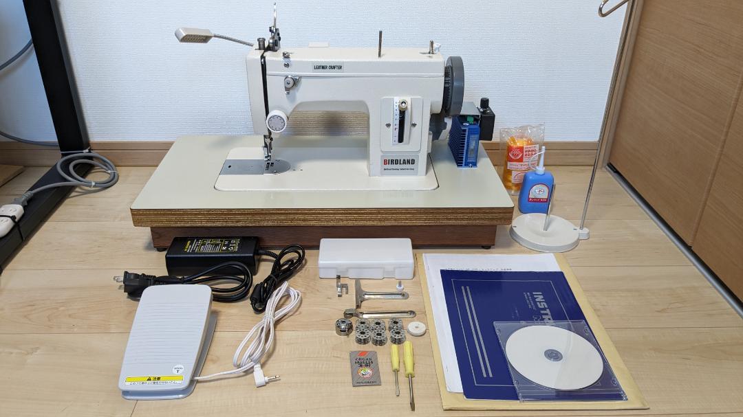 【ソラマメ様専用】【送料込み】職業用ミシン レザークラフターLC-PS 画像1