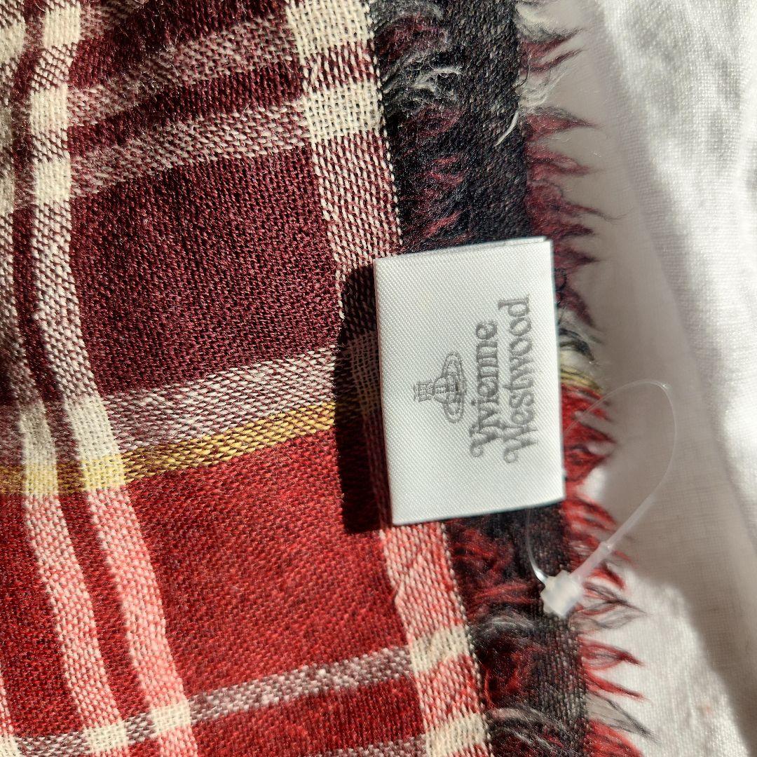 VIVIENNE WESTWOOD チェックストール - 小物在庫 処分