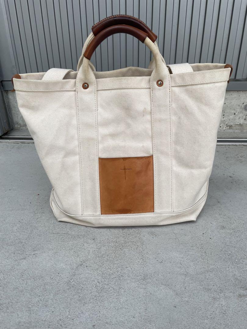 エンダースキーマ　hender scheme トートバッグ　キャンバストート
