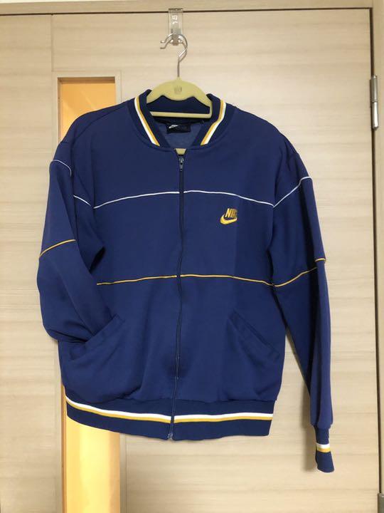 限定品低価 NIKEナイキ 紺タグ ジャージ トラックジャケット 0I6Mz-m98356339777 80's ヴィンテージ 低価新品