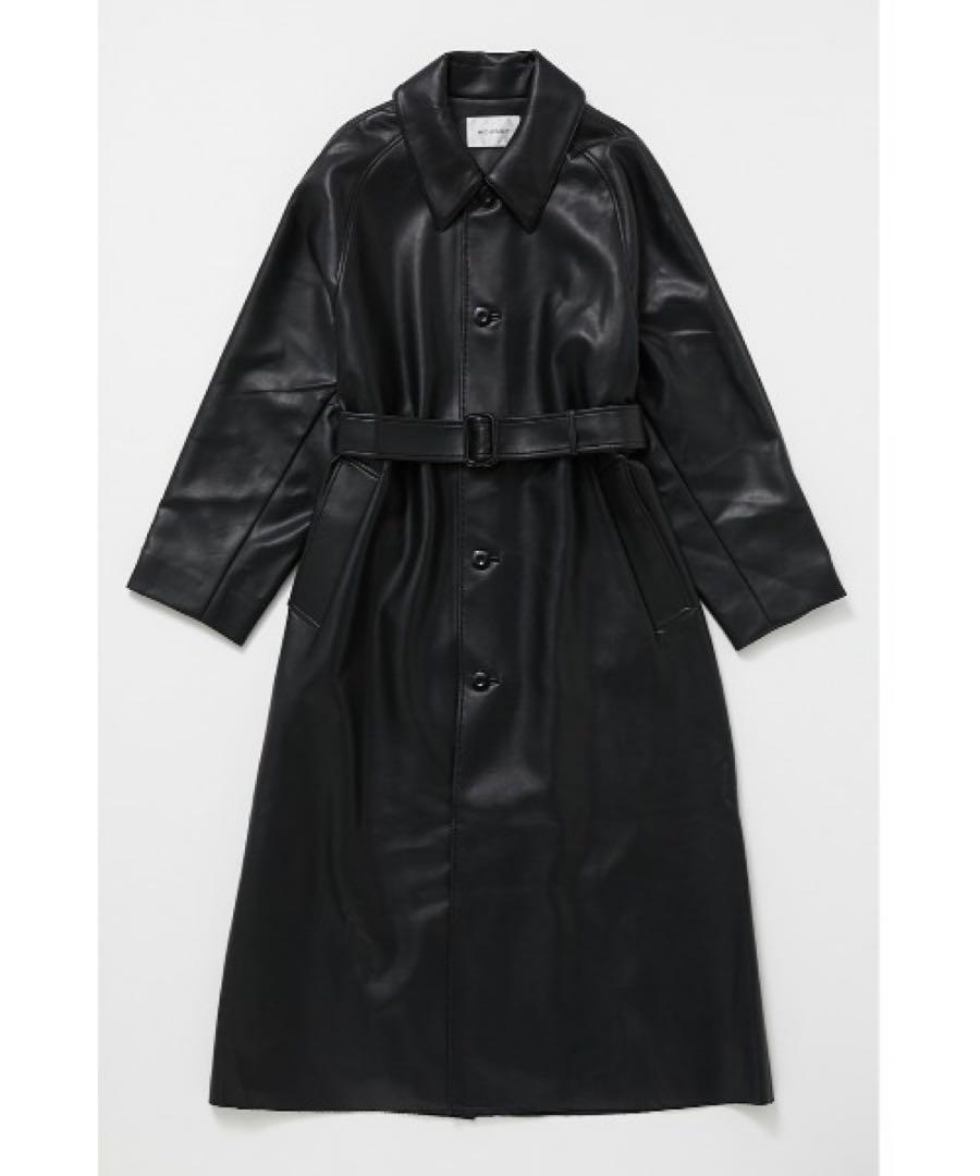 MOUSSY レザー ステンカラーコート - ジャケット・アウター最