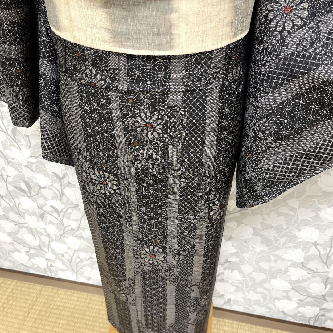 正絹【単衣】本場大島紬(未使用品)