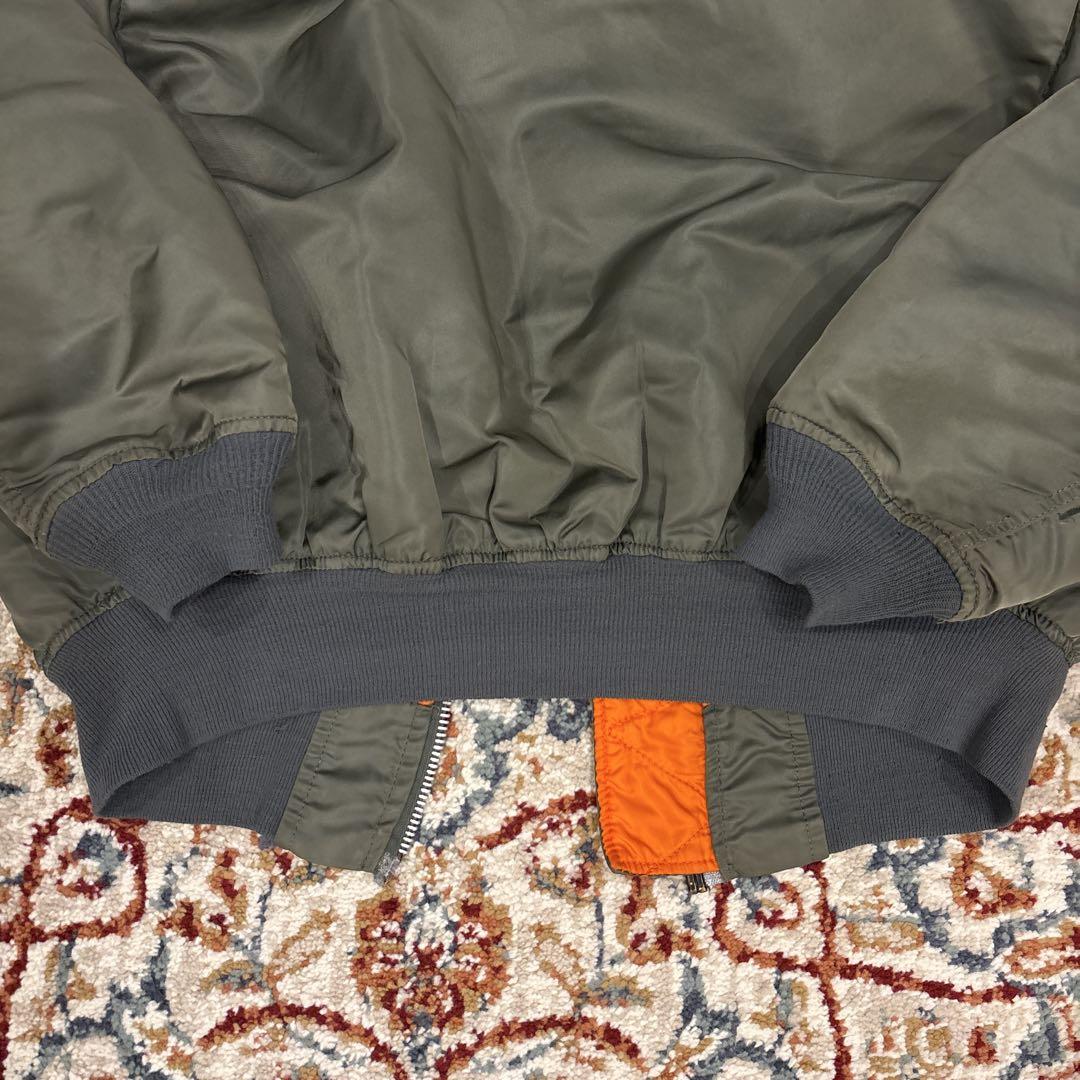 80s USA製 ALPHA flight jacket MA-1 MA1