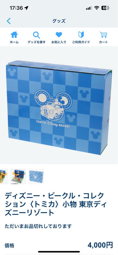 値下げ中　新品未開封品　ディズニー　パノラマケース 東京ディズニーリゾート